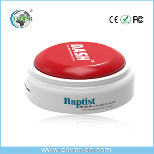 Factory Cheap Game Buzzer Office Prank Toys <strong>Custom</strong> Recordable <strong>Easy</strong> <strong>Button</strong>, Programmable Voice <strong>Button</strong> Push Sound <strong>Button</strong> - Product Image 4