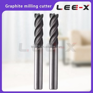 LEE-X <strong>Graphite</strong> Milling Cutter Carbide End Mill Diamond Coated End Mills for <strong>Carbon</strong> Fiber <strong>Graphite</strong> Processing Special