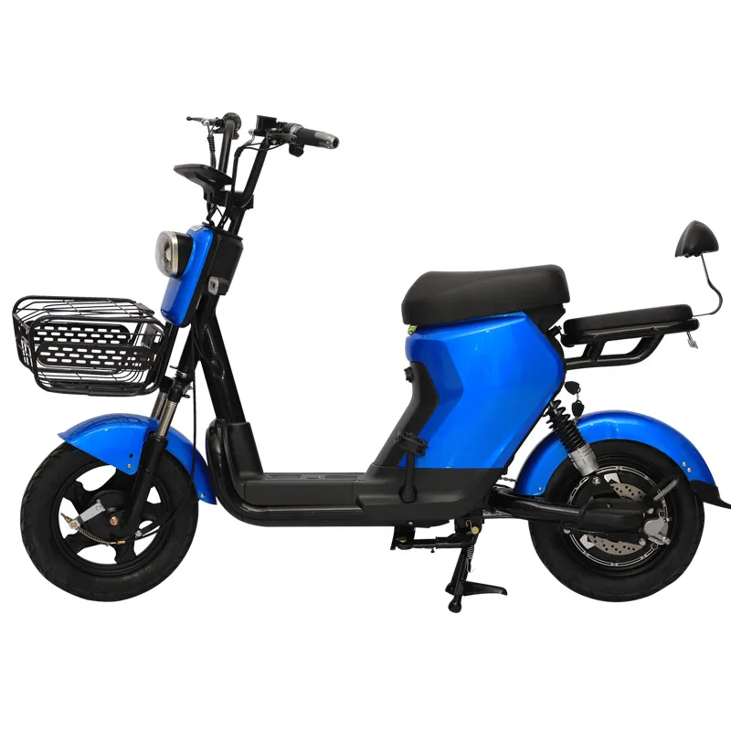 CHENG-14 2022 Green Energy 2 ruote bici elettrica a basso prezzo bici da città a due ruote 48v 12ah batteria moto elettriche