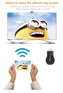 Yüksek kalite Wifi Miracast Dongle Anycast M4 DLNA Miracast Wifi güvenlik cihazı Mac OS Android IOS Windows ve TV projektör için - Product Image 6