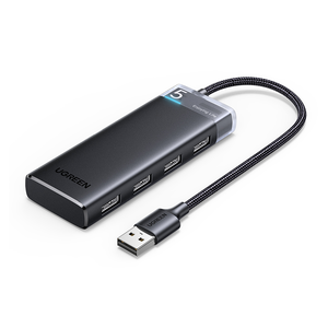 UGREEN USB集线器USB 3.0集线器4端口5gbps USB多分离器适配器，适用于Macbook iPad Pro Air笔记本电脑配件 - Product Image 1
