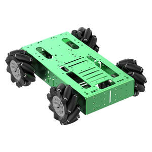 Hiwonder Large Metal 4WD Mecanum Wheels Fahrzeug chassis für Arduino/Raspberry Pi/ROS Roboter mit 12V Encoder Getriebe motor