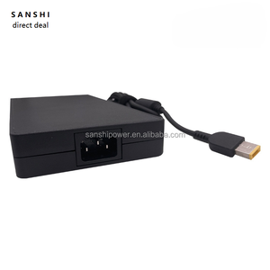ממשק ריבועי usb עם מטען סיכה, מתאים Lenovo r9000 מחשב נייד מתאם חשמל דק 300w