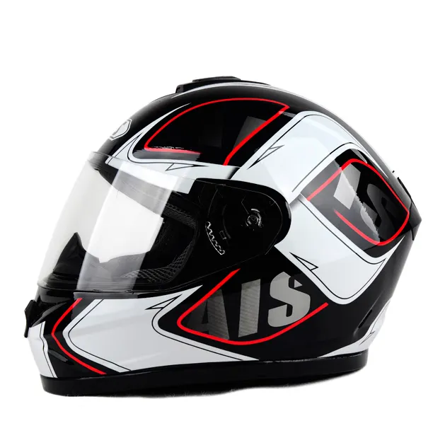 ईसीई स्वीकृत मोटोक्रॉस सुरक्षा मोटरसाइकिल हेलमेट पूरा चेहरा डबल visors हेलमेट