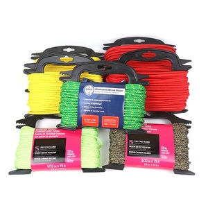 3/16 "* 100ft 100% PP kim cương bện dây thừng cho đa chức năng Kim Cương bện Polypropylene dây cắm trại dây - Product Image 1