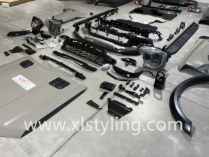 Araba tampon Facelift Bodykit Ranger 12-21 için yükseltilmiş tarzı Ranger 2023 araba Hood <span class=keywords><strong>Boonet</strong></span> çamurluk far arka lambası