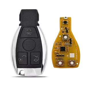 5 Stück Original Xhorse Vvdi Be Key Pro V3.1 Gelbe Platine Smart Remote mit Schlüssels chale mit Chip 315/433MHz für-mb Verbesserte Version - Product Image 6