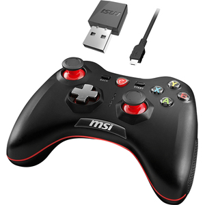 <strong>MSI</strong> FORCE GC30 GAMING CoverWireless CONTROLLER with USB 2.0 Supports Android and <strong>Windows</strong> 10/8.1/7 Wireless Gamepad