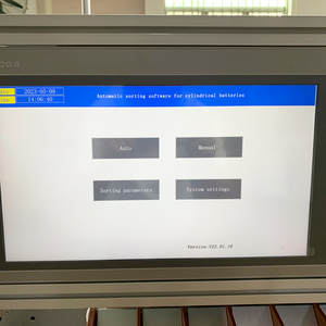 Clasificador de celdas de batería cilíndrica, máquina clasificadora de pegatinas de código de escaneo de batería de iones de litio - Product Image 6