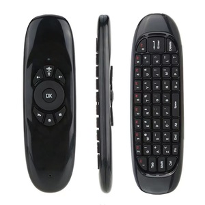 C120 RGB 7 retroiluminación Fly Air Mouse inalámbrico 2,4G RF teclado Control remoto para juegos Android Smart TV Box - Product Image 1