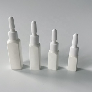 3毫升5毫升10毫升15mlwhite LDPE方形软塑料滴管瓶 | 带喷嘴盖的塑料挤压安瓿滴管血清瓶 - Product Image 2