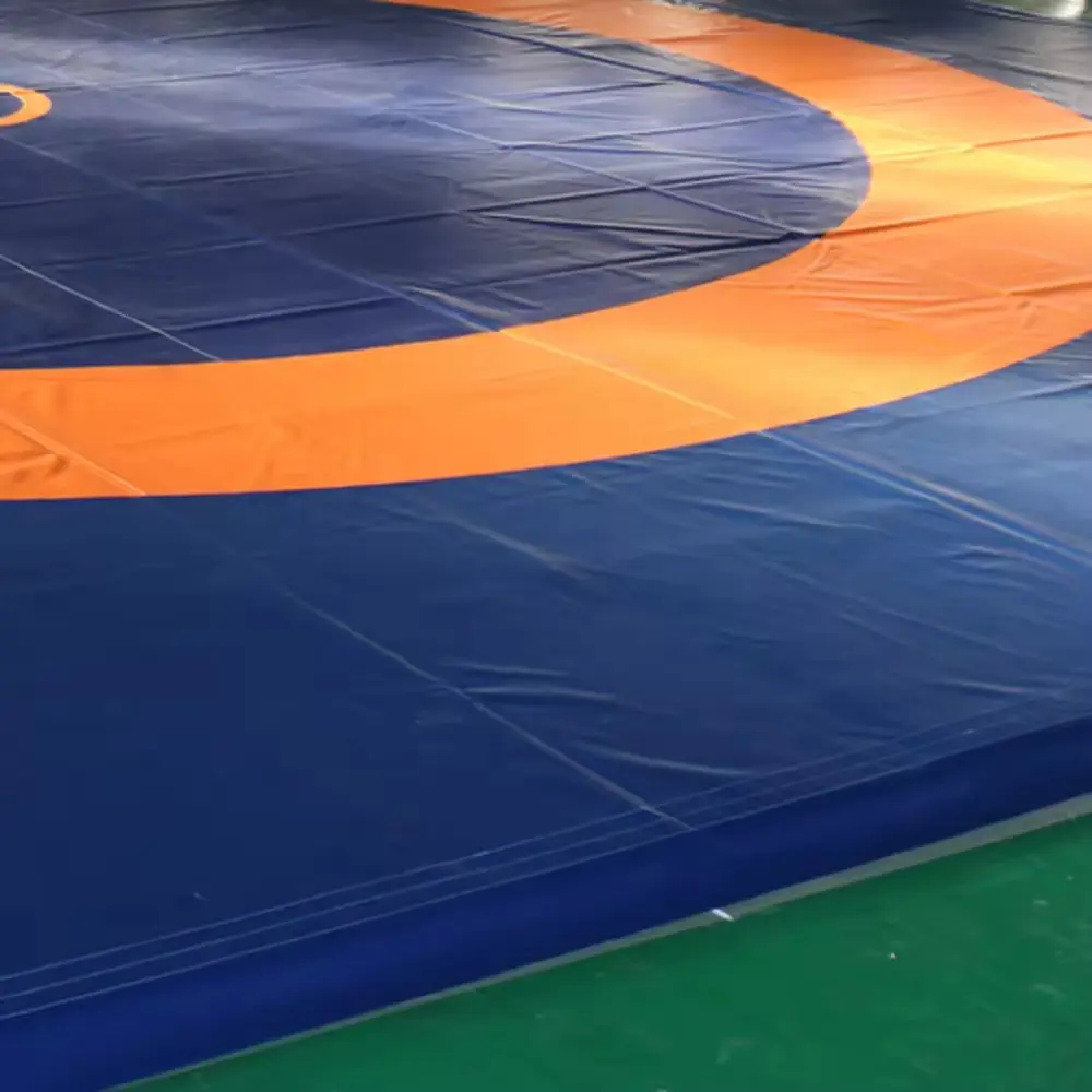 Spor salonu zemin Mat Fitness ekipmanları satılık kullanılan güreş Mat kapak