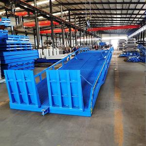 Non-Slip 8t 20t China Supplier Dock Leveler Hydraulic Mobile Dock <strong>Loading</strong> Ramp <strong>Unloading</strong> Yard Ramp Lifting <strong>Platform</strong> <strong>for</strong> Forklift - Product Image 5