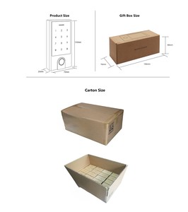 Lector de tarjetas RFID de 13,56 MHz Wiegand RS232 RS485 Tarjeta de control de acceso USB y dispositivo de huellas dactilares - Product Image 5