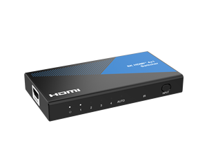 Conmutador HDMI 8K 4x1, 4 entradas, 1 salida, alta calidad, HDMI2.1, HDCP2.3, compatible con 48Gbps, 8K @ 60Hz, 4K @ 120Hz RGB, YCbCr para PS5 HDTV XBOX
