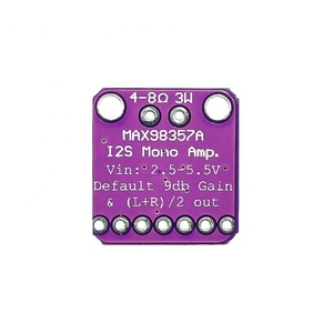 MAX98357A <strong>I2S</strong> Audio Amplifier Module Without Filter Class D Amplifier Module for ESP32/<strong>Raspberry</strong> <strong>Pi</strong>