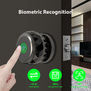 BT mm için FingerprintKeyApp kapı kilidi ofis kapısı tip C Port acil şarj akıllı kilit anahtarsız giriş kapı kilidi - Product Image 6