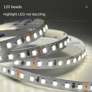 Intelligent Two-Color <strong>LED</strong> Light Bar 2835 Two-In-One Three-COLOR CCT2 Line Dimming 8mm Wide PCB IP65 for <strong>E</strong>-commerce Explosions