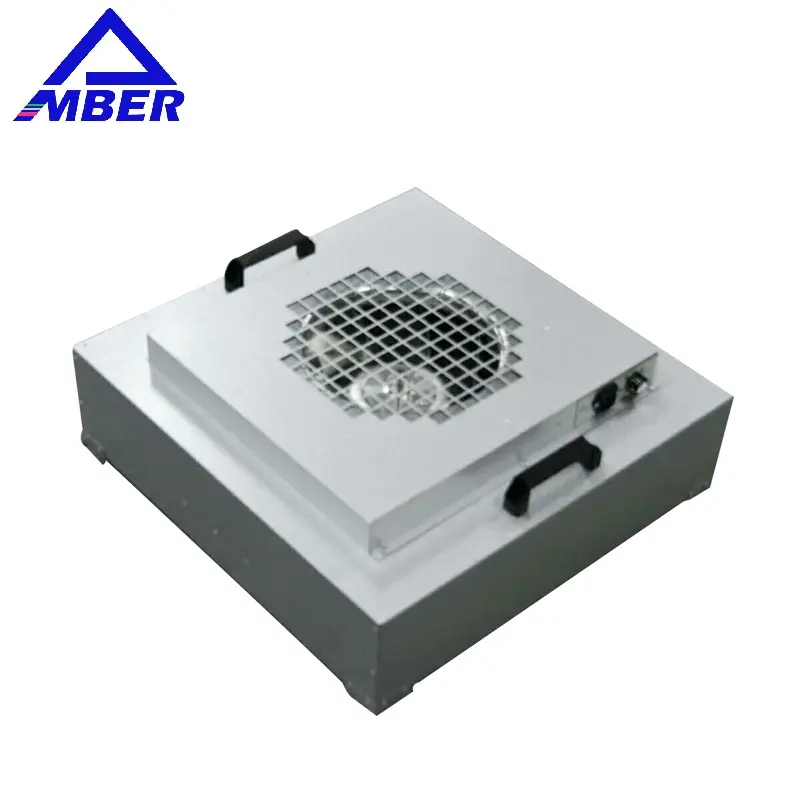 Hotte à flux d'air laminaire certifiée CE 99.999% avec pré-filtre et filtre Hepa Ventilateur Filtre Unité (FFU)
