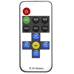 1-12 tasti a pulsante telecomando IR RF con modulo ricevitore Wireless RX480E codice fisso personalizzato/telecomandi Rolling Learning Code