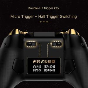 Z03DP Schwarz Goku Gamepad Hall Joystick Android iOS PC <span class=keywords><strong>Switch</strong></span> Konsole Makro Trigger Game Controller