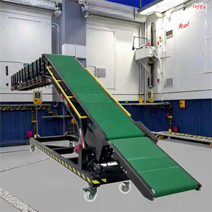 Contenedor de cinta transportadora de carga eléctrica de alta eficiencia Cargador de cinta transportadora de descarga para cajas de cartón/neumático/paquete