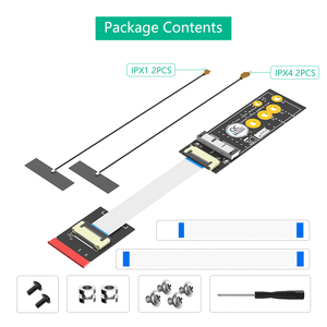 BCM94360CD/BCM94360CS2/BCM943224PCIEBT2 Kaart Naar M.<span class=keywords><strong>2</strong></span> Sleutel EEN/E Kabel Voor <span class=keywords><strong>Mac</strong></span> OS en Hackintosh - Product Image 2
