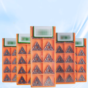 Inserto CNC Zhuzhou TNMG160404L/08R Cabezal de herramienta triangular ZC Acero inoxidable Herramientas especiales OP1215 - Product Image 3