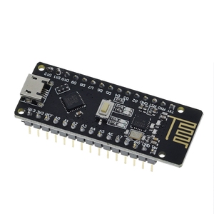 TZT RF-Nano para Arduino Nano V3.0 Micro USB Nano Junta ATmega328P QFN32 5V 16M CH340 integrar NRF24l01 + 2,4G inalámbrico