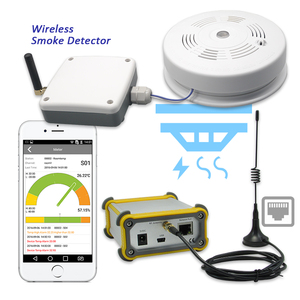 <strong>Fire</strong> Alarm with LED Battery Operated Smoke Detector Wireless Smoke Detector - Product Image 1