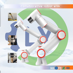 Robot CNC de alta calidad, brazo de Robot CNC de 6 Dof, brazo robótico colaborativo automatizado para cargar componentes PLC de Motor central de descarga