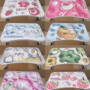 Scrivania in metallo allungabile regolabile semplice Design Computer tavolo per piccoli spazi per il letto a rolleway bovindo Home Office - Product Image 6