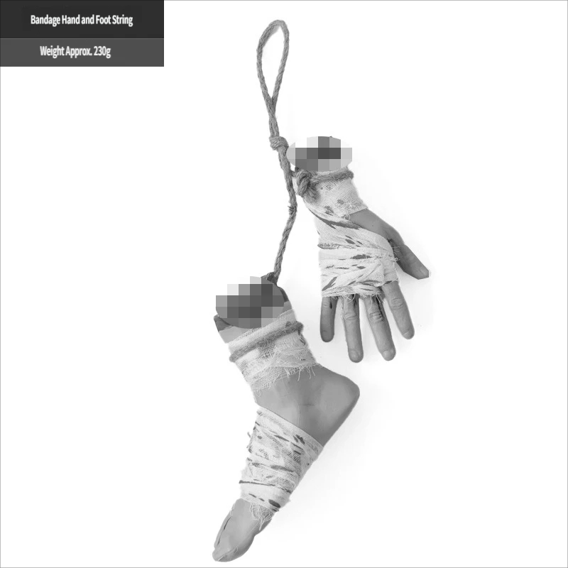 corde de chanvre main et pied