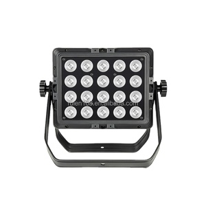 IP65 уличный водонепроницаемый 18 Вт RGBWA УФ светодиодный прожектор Dmx 512 24 шт. высокие светодиодные сценические огни для наружного использования - Product Image 1