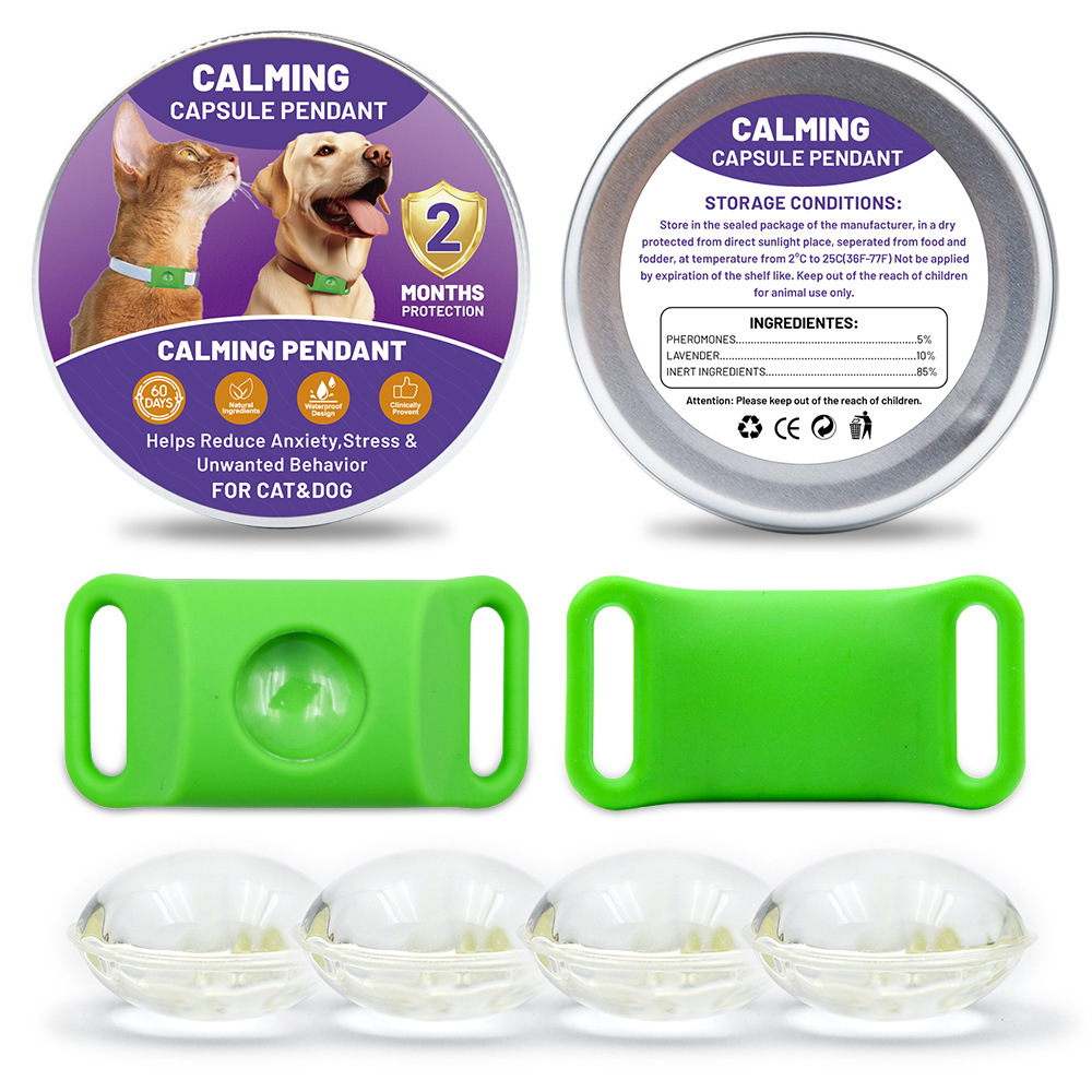 Vert 1 bouton-4 capsules