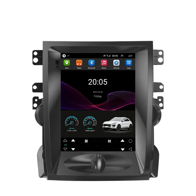 Автомагнитола MINGXIANG, мультимедийный проигрыватель Tesla style Android 8,1 для Chevrolet Malibu, Android-навигация