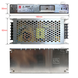CL A-200AF-5-fuente de alimentación ultradelgada para pantalla Led, fuente de alimentación con modo de conmutación, entrada Multi 5V, 200W, 110V-240VAC