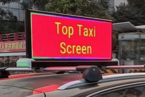 Esposizione principale superiore del Taxi di scorrimento programmabile all'aperto impermeabile dell'esposizione del messaggio dello schermo del Taxi di pubblicità del tetto dell'automobile - Product Image 5