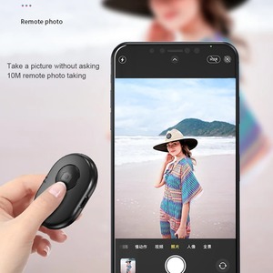 Mini autoscatto ricaricabile Wireless compatibile con otturatore Selfie Stick con interruttore fotografico - Product Image 5