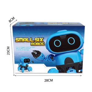 Educational STEM DIY Toy Gesture Sensing <strong>Remote</strong> <strong>Control</strong> Assembly <strong>Robot</strong> Toy RC Intelligent <strong>Robots</strong> with Light and Sound