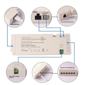 LED armadio per il vino trasformatore di potenza con uscita Dali Dimming DC Sweep a mano Touch Sweep interruttore del corpo umano sensore di alimentazione - Product Image 2