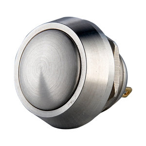 Chinakel 12mm momentaneo interruttore a pulsante interruttore a pulsante Mini interruttore a pulsante controllo industriale in acciaio inox IP65 - Product Image 2