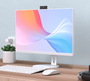 Intel i3/i5/i7/i9デュアルコアVGAインターフェースを備えたオールインワン23.8インチPCデスクトップ256GBSSD新しいLCDディスプレイPC - Product Image 1