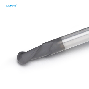 Dohre Mex Metric Carbide <strong>Milling</strong> <strong>Cutter</strong> 2 Blade Ball Nose <strong>Graphite</strong> Endmill Hard Steel Cutting Tools