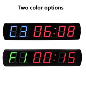 YIZHI 4 pollici 6 cifre Display a LED Home Gym Fitness Timer digitale per intervallo di allenamento cronometro conto alla rovescia orologio di temporizzazione - Product Image 2