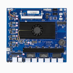 Fábrica al por mayor Intel Atom D525 Dual Core 6 Lan Soft Router Red Seguridad Firewall Placa base industrial - Product Image 2