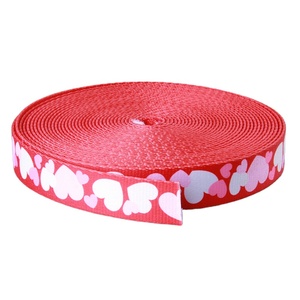 Gacent Factory Low MOQ <strong>Custom</strong> Design Colorful Heat Transfer Polyester Nylon Webbing Strap for Pet Leashes &amp; Collar - Product Image 5