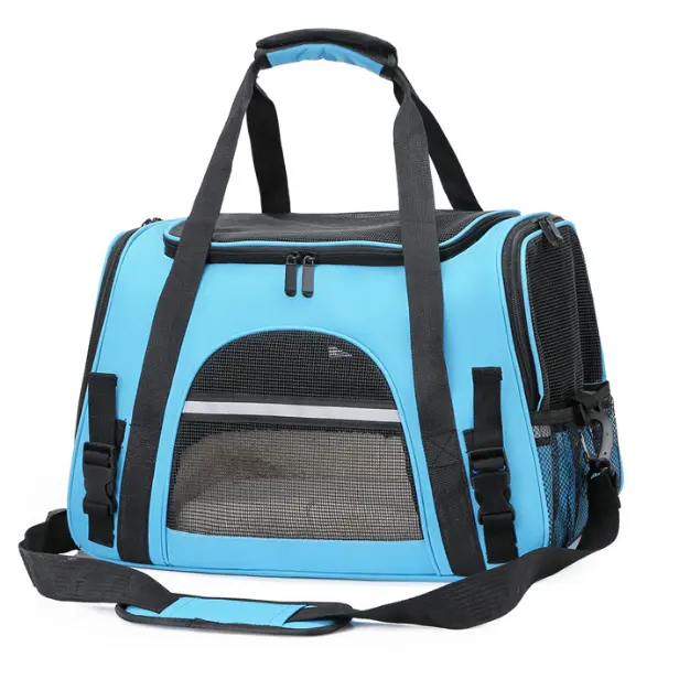 Hot Sale Dog pet carrier Airline Approved Portable Folding Pet Carrier Outdoor Travel pet bag