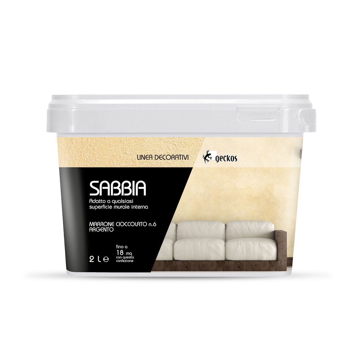 Sabbia Argento Marrone Cioccolato n.6