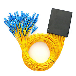 SC FC UPC APC tek modlu MM Fiber optik sıyırıcı ABS siyah kutu tipi PLC - Product Image 1